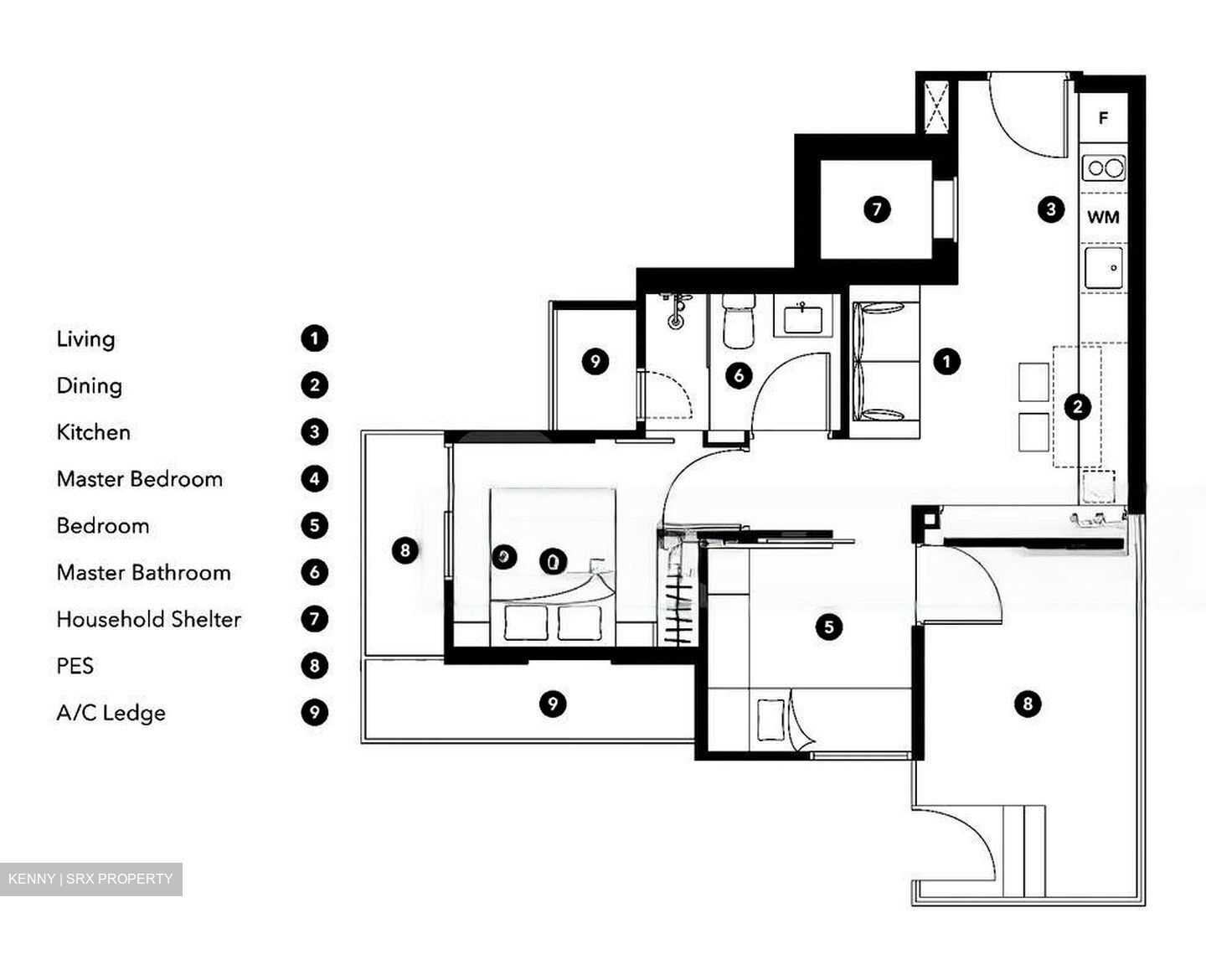 Okio (D12), Apartment #434372951